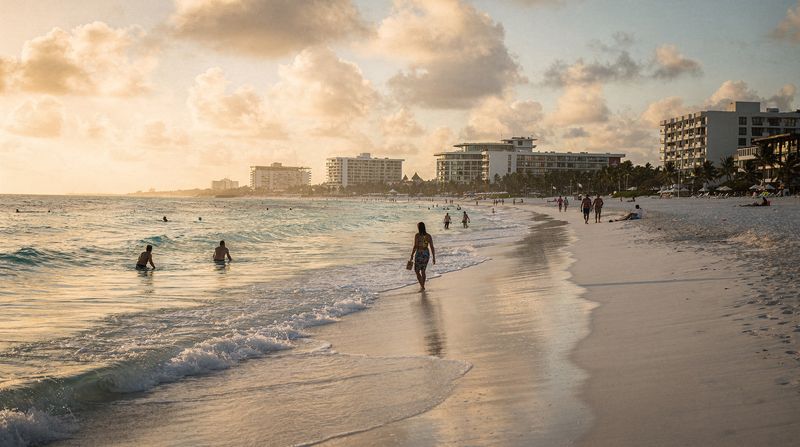 Cancún — Strände und die Hotelzone