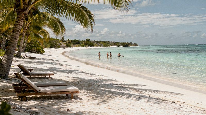 Xpu-Ha: ein breiter weißer Sandstrand an der Riviera Maya