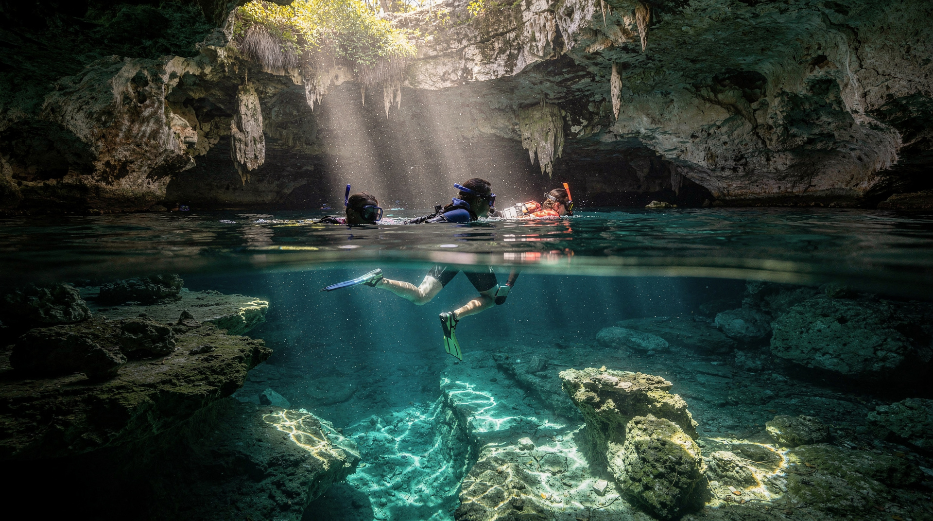 Cenote Dos Ojos: Schnorcheln, Tauchen und was dich erwartet
