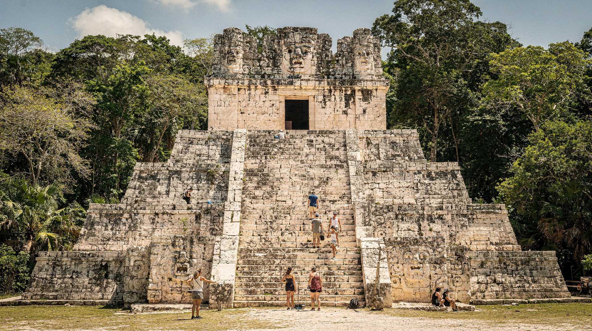 Guide des ruines d'Ek Balam : gravir l'acropole maya