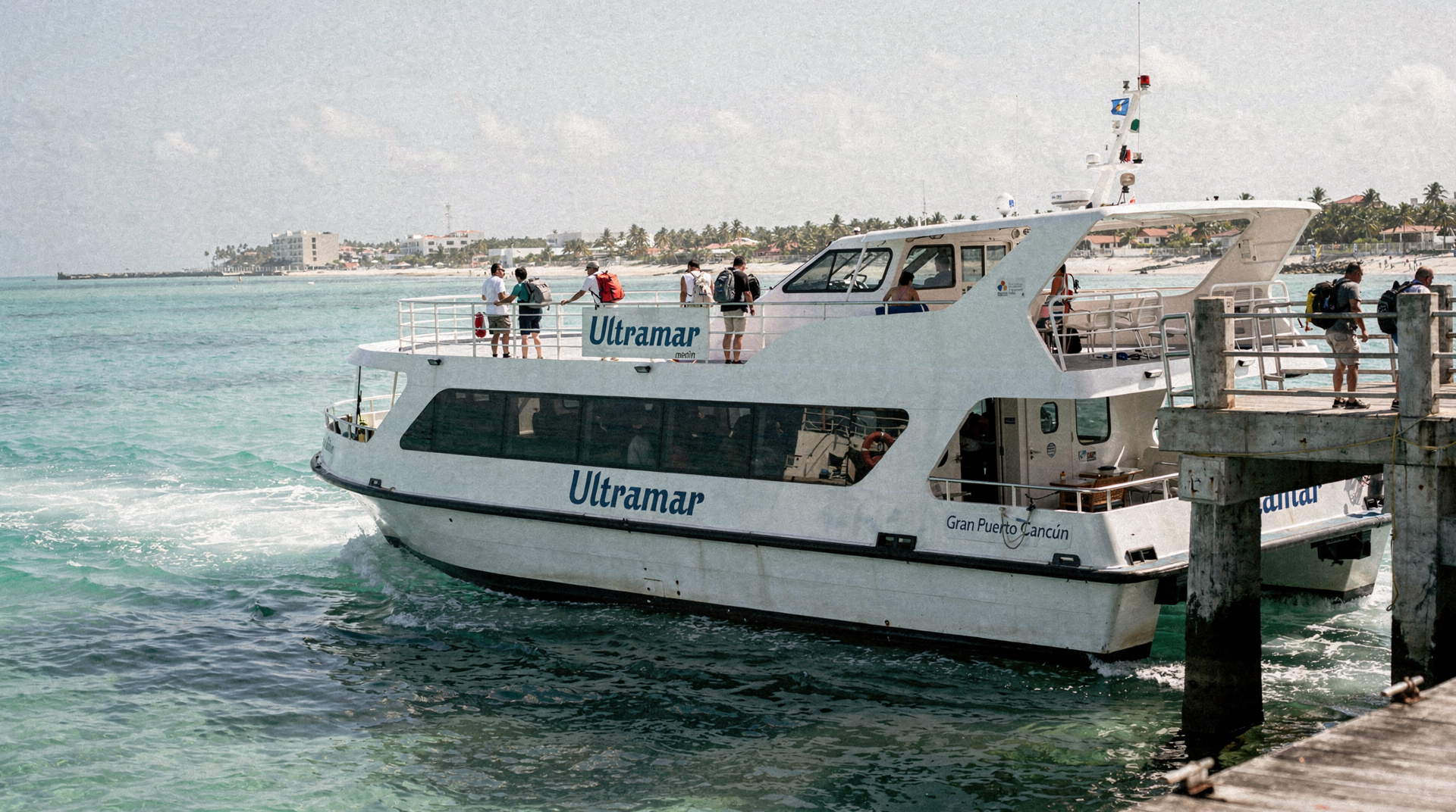 Fähre nach Isla Mujeres: Anleger, Preise und welches Boot du nimmst