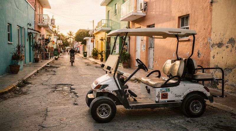 Isla Mujeres Tagesausflug ab Cancún: Fähre, Strand, Golfcart